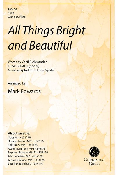 All Things Bright and Beautiful